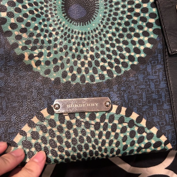 Authentic Burberry tote pvc - Picture 5 of 8